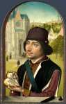 Master of the View of St Gudula - Portrait of a Young Man